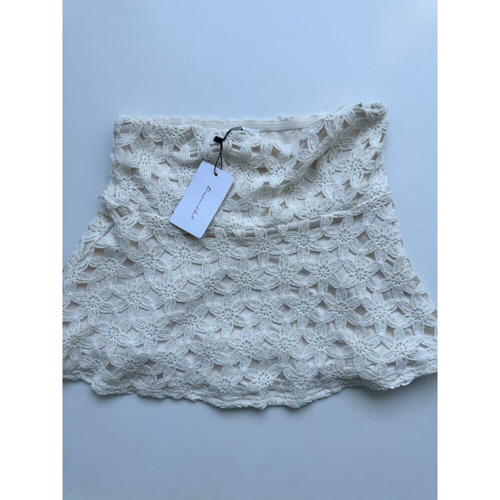 Line and Dot Skirt Small